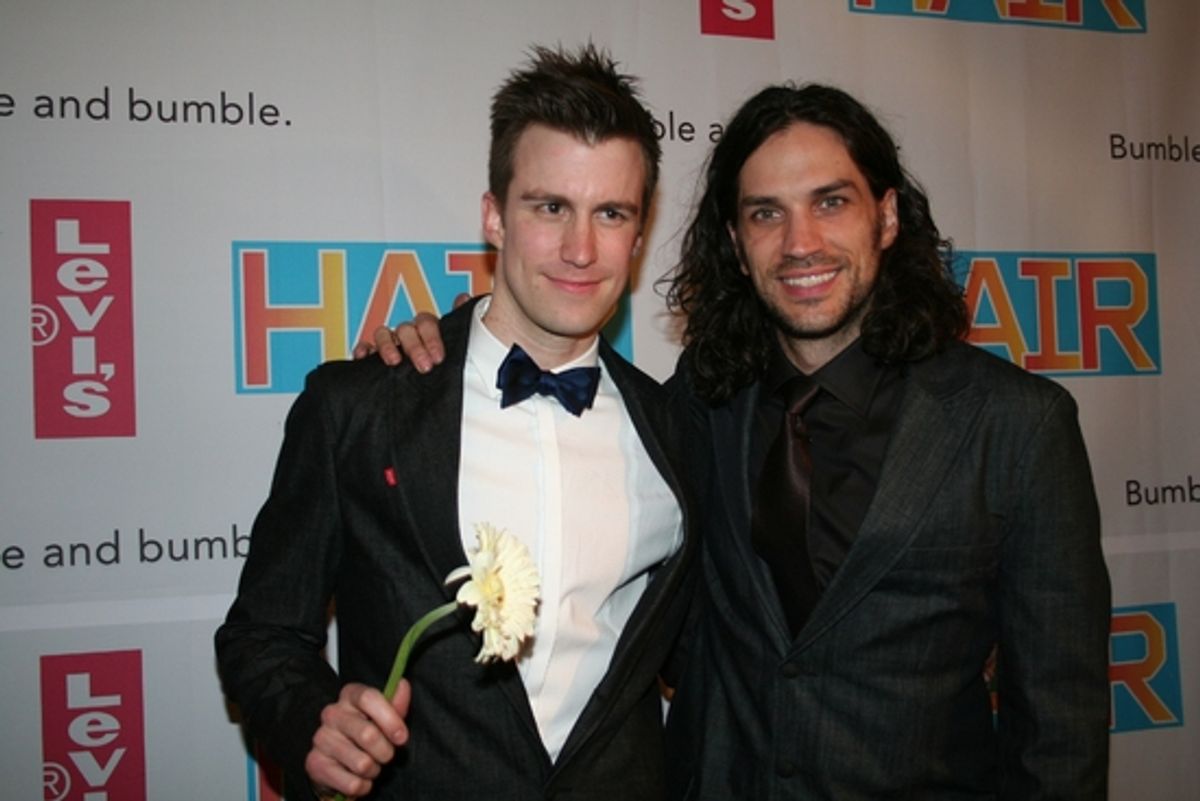 Gavin Creel and Will Swenson at 