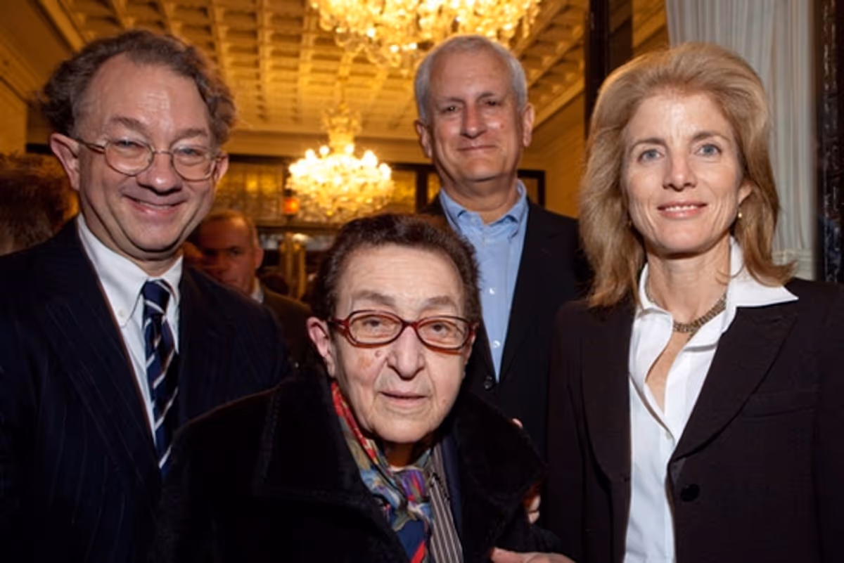 William Ivey Long, Maria Brizzi, Edwin Schlossberg, Caroline Kennedy at 2009 Irene Sharaff Awards