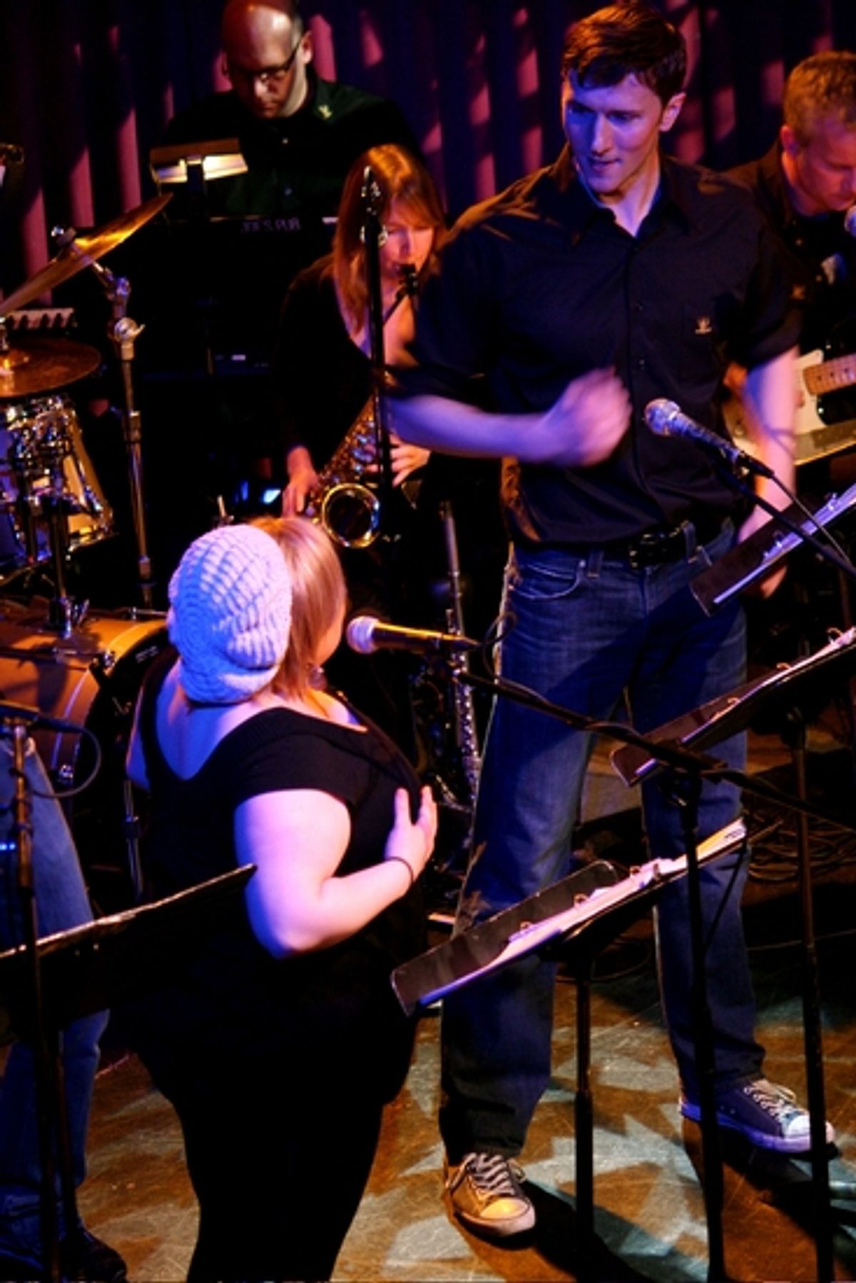 Carly Jibson and Matt Gibson at 