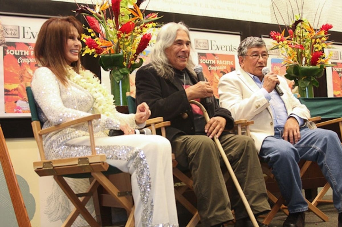 Barbara Luna, Michael DeLeon and Noel DeLeon at 