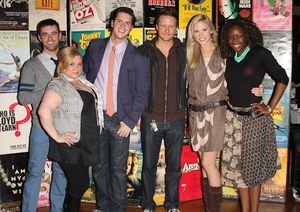 Connor Gallagher, Carly Jibson, Jake Wilson, Will Chase, Stephanie Gibson and Vasthy Mompoint @ BroadwayWorld Connor Gallagher, Carly Jibson, Jake Wilson, Will Chase, Stephanie Gibson and Vasthy Photo
