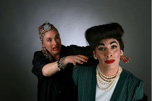 Nora Dunn and David Cerda Photo