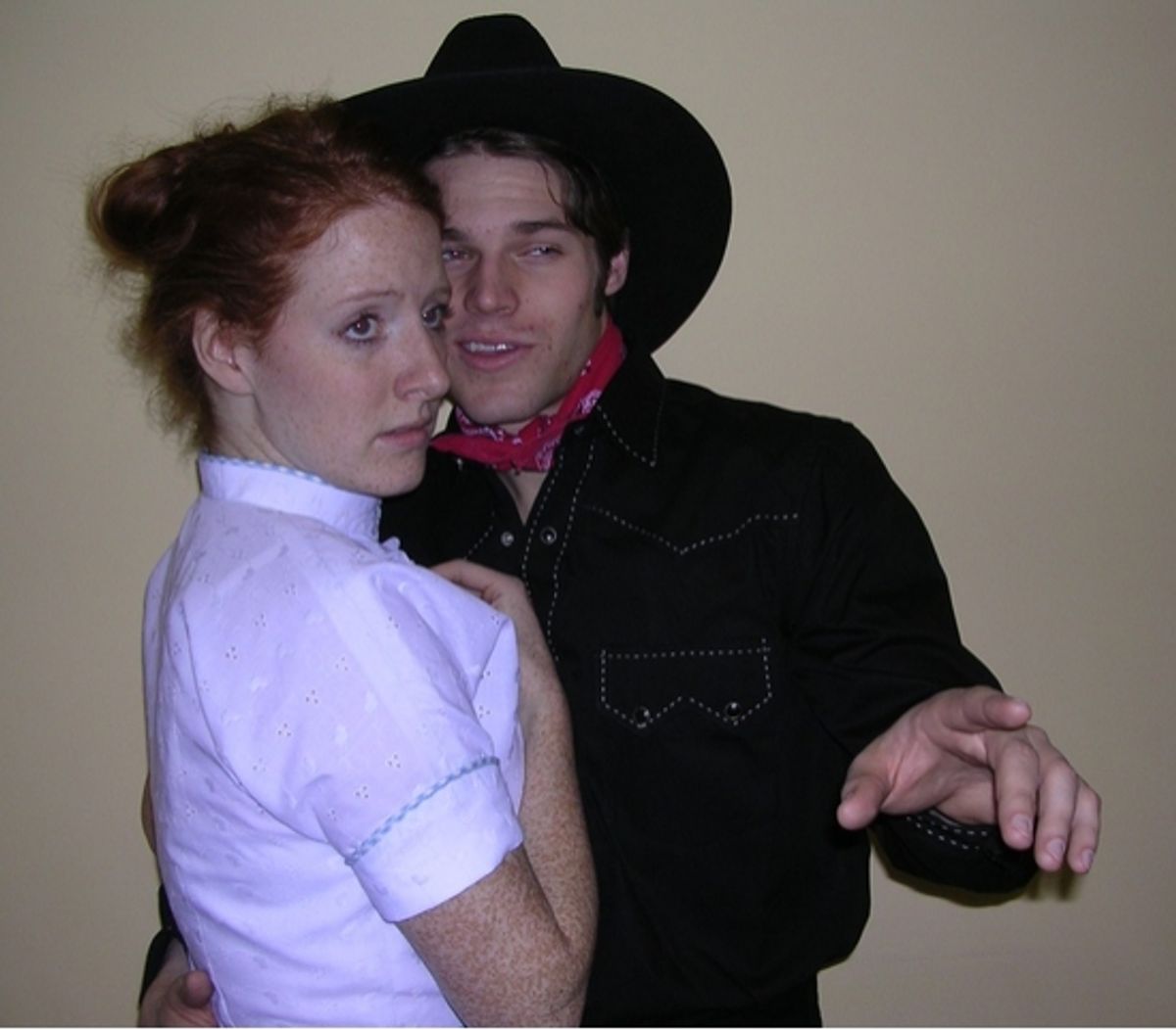 Sarah Killough and Brock Harris at 