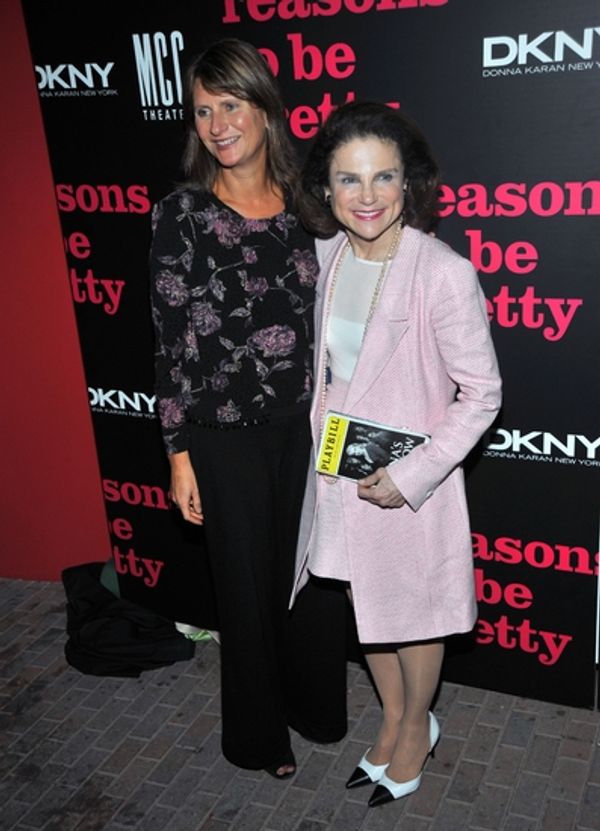 Jeannie Opdyke Smith and Tovah Feldshuh Photo