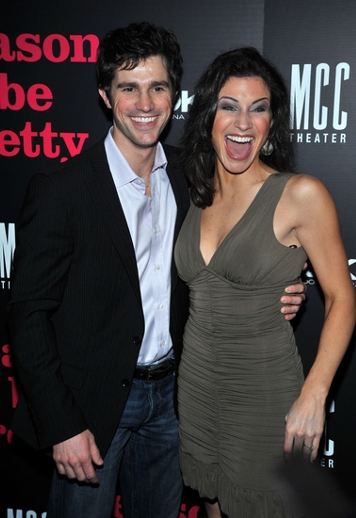 Matt Cavenaugh and Jenny Powers at 