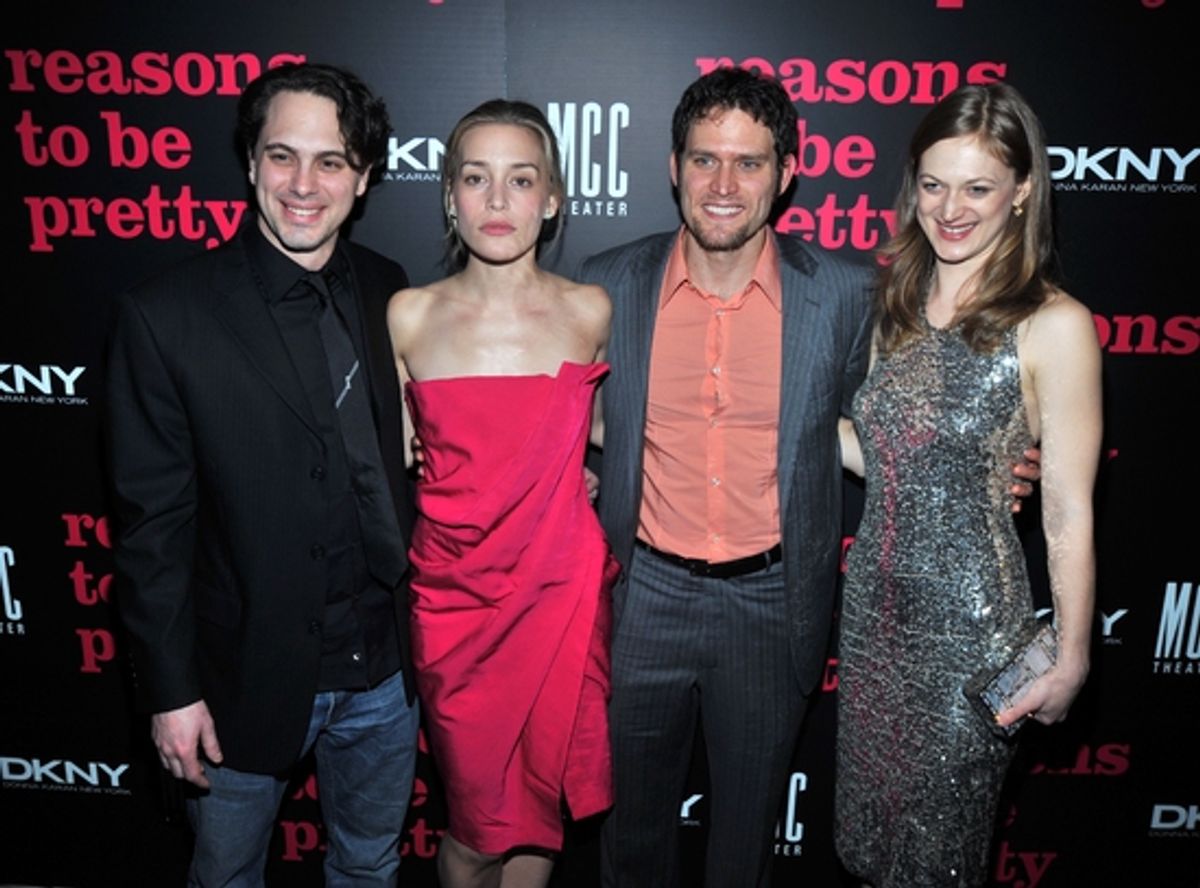 Thomas Sadoski, Piper Perabo, Steven Pasquale and Marin Ireland at 