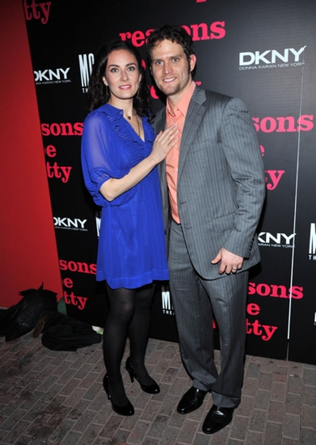 Laura Benanti and Steven Pasquale at 