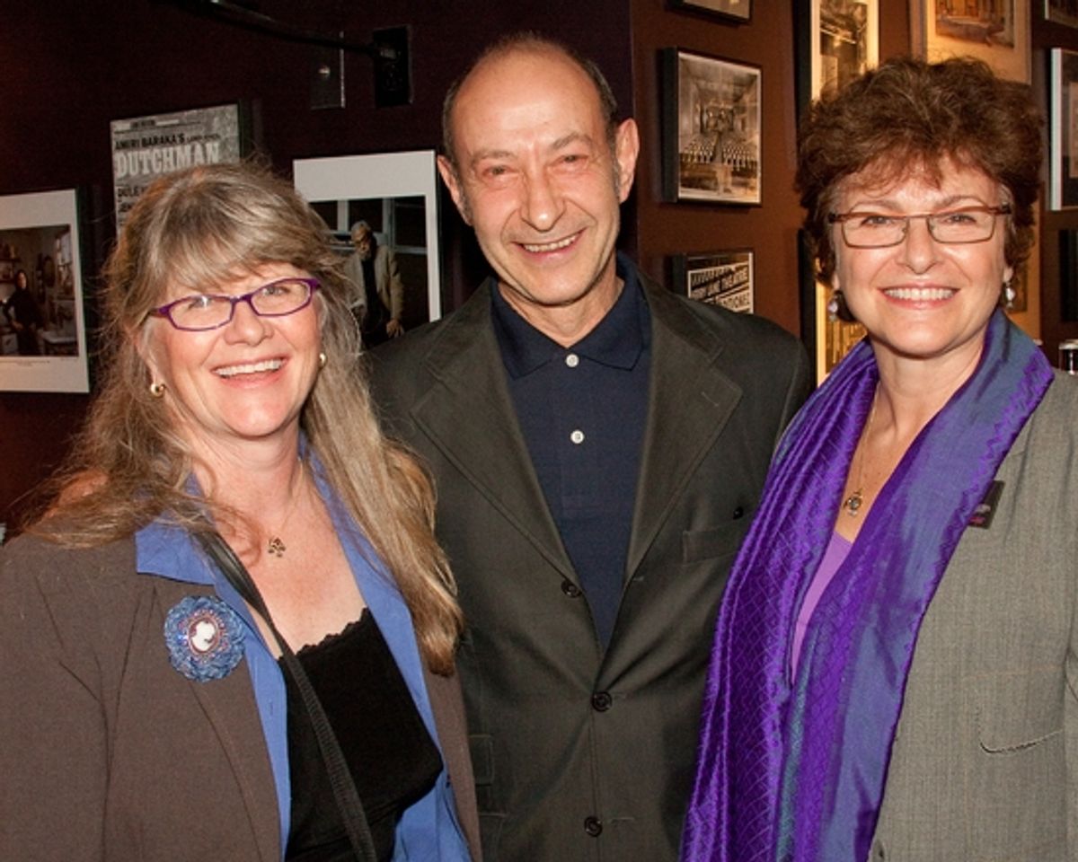 Judith Ivey, Harry King, and Angelina Fiordellisi at MENTOR PROJECT Event With Edward Albee Held On 4/2