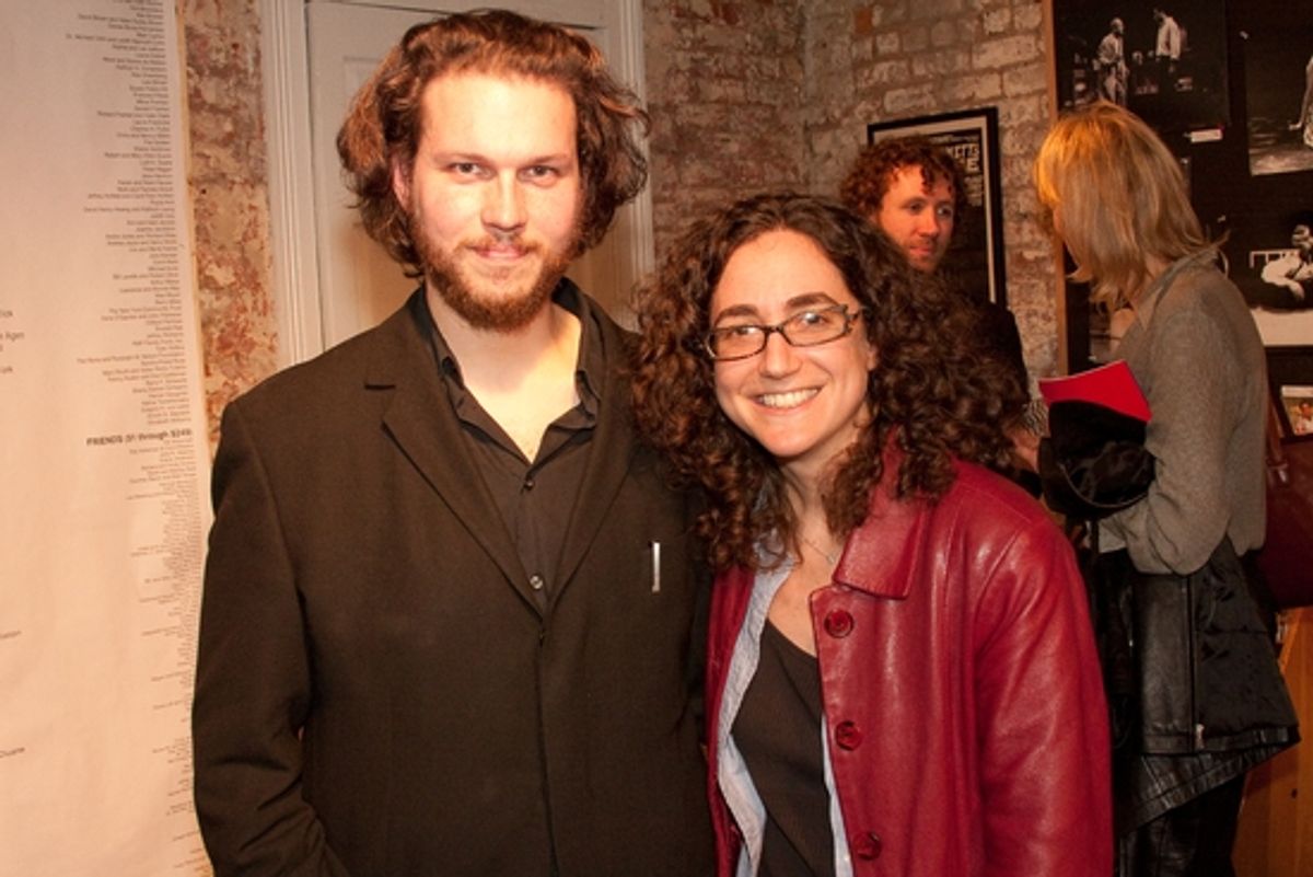 Jakob Holder and Daniella Topol at MENTOR PROJECT Event With Edward Albee Held On 4/2