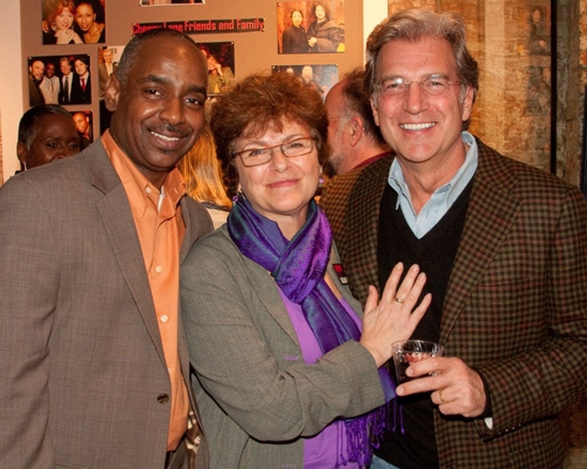 James King, Angelina  Fiordellisi and Matt Williams at MENTOR PROJECT Event With Edward Albee Held On 4/2