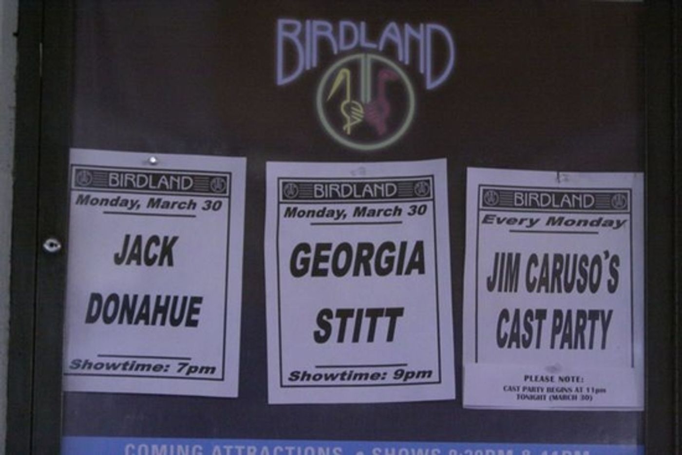 Photo Flash: Broadway at BIRDLAND Welcomes Stitt, Donahue and More! Photo Flash: Broadway at BIRDLAND Welcomes Stitt, Donahue and More! Image