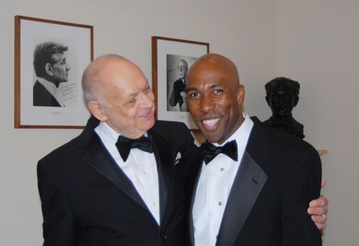 Charles Strouse and Eric Jordan Young at The Best of Charles Strouse at Carnegie Hall
