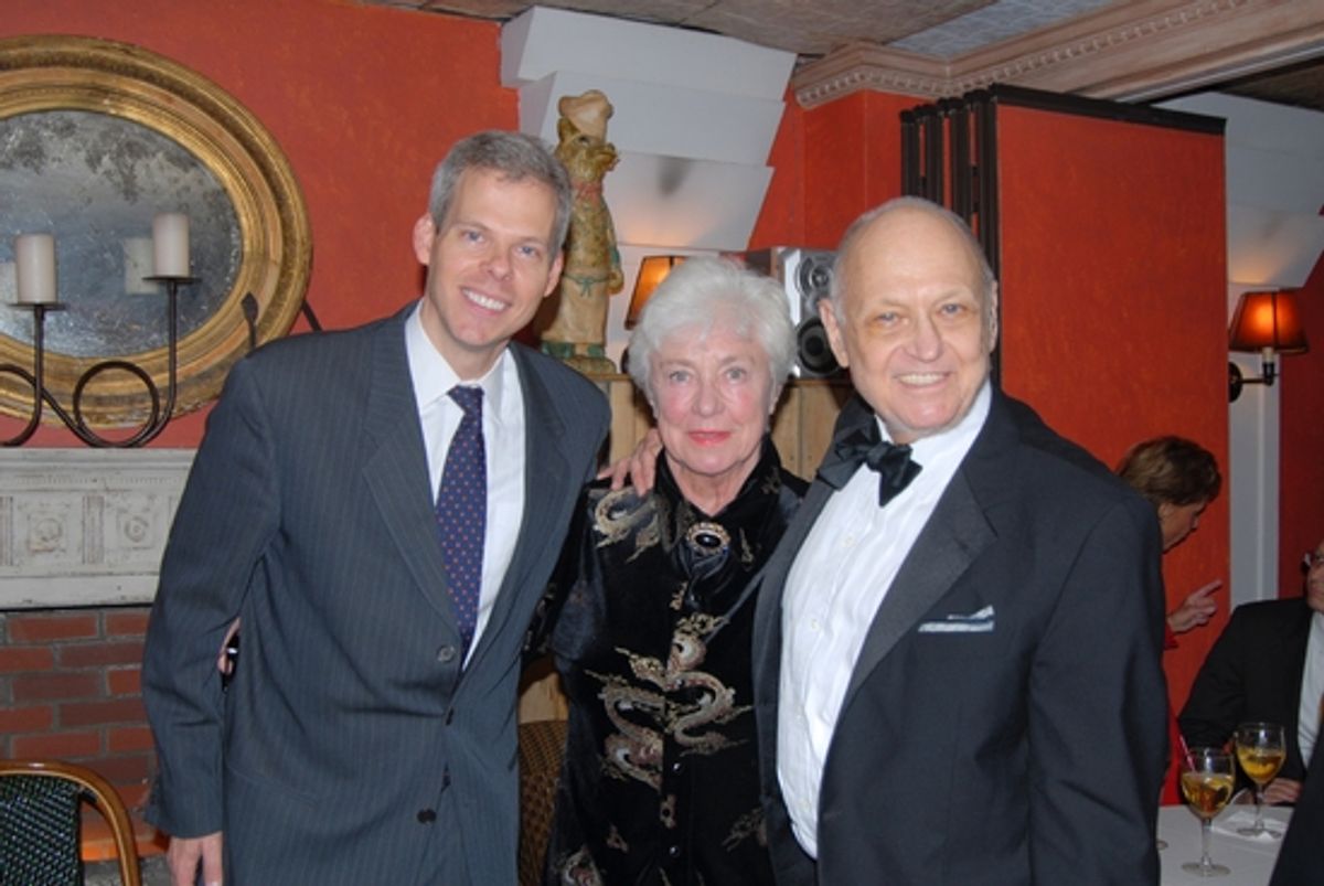 James M. Johnson, Ruth Henderson and Charles Strouse at 