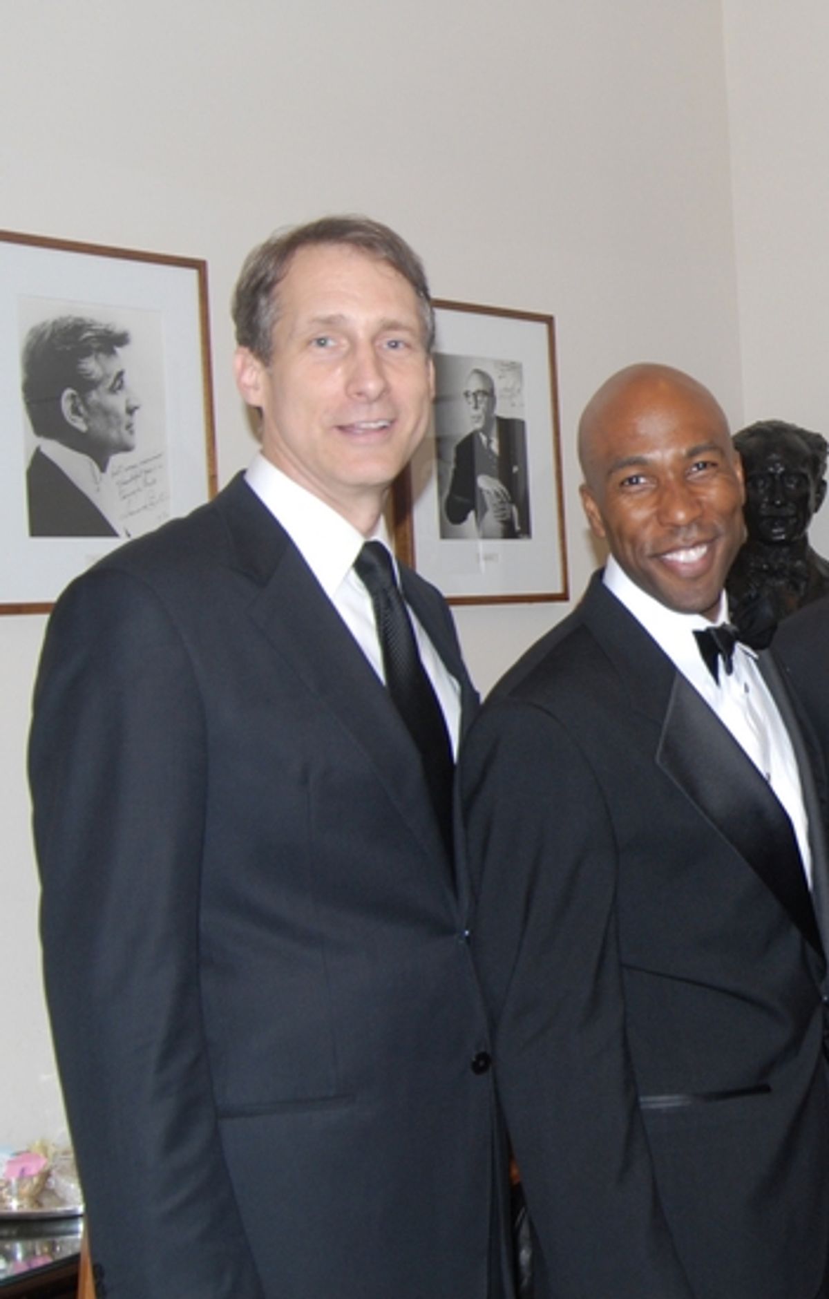 Gregg Edelman and Eric Jordon Young at 