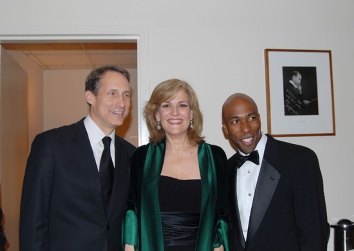 Gregg Edelman, Karen Mason and Eric Jordon Young at 