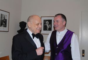 Charles Strouse and Martin Yates Photo