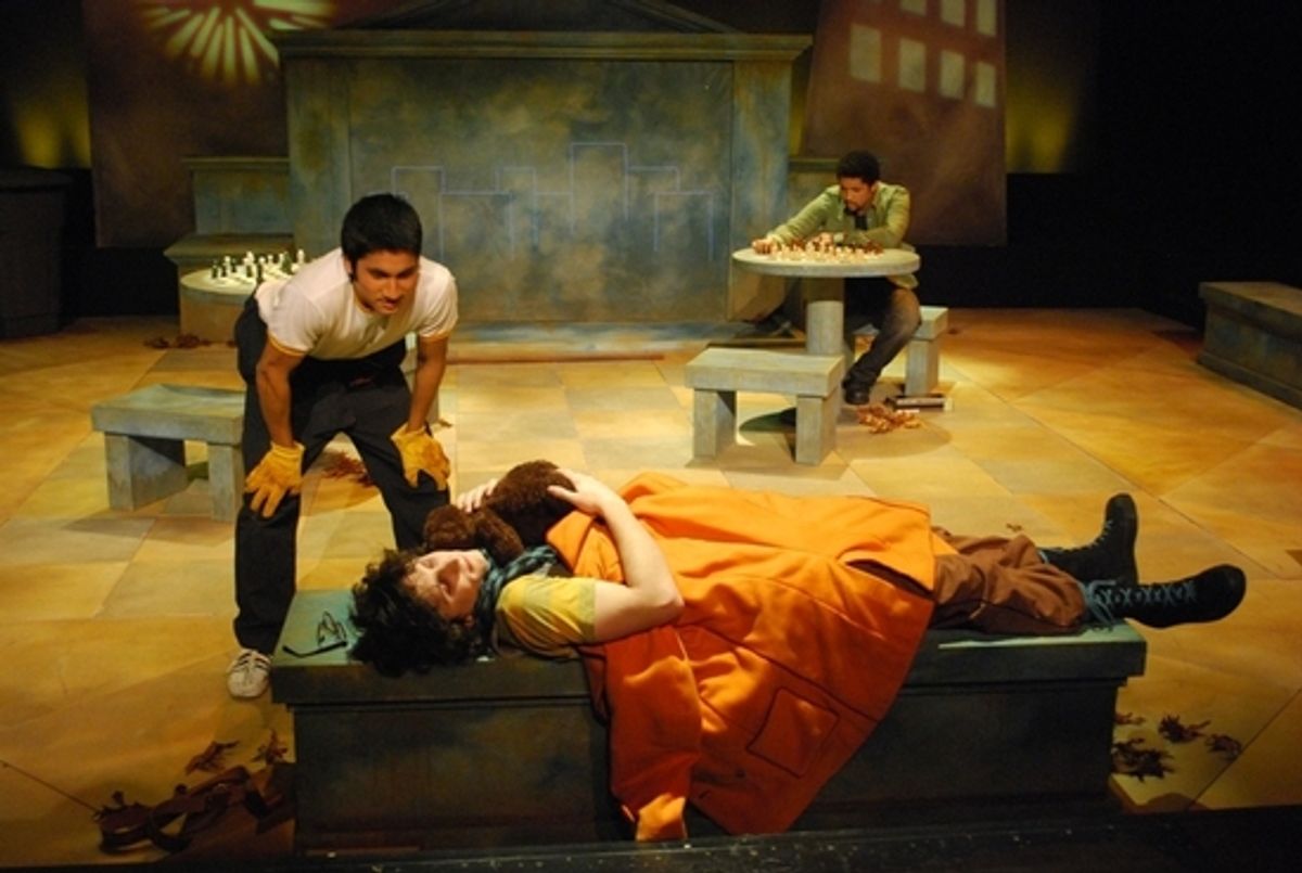 Evan Rhoda and Quinn Beswick at 