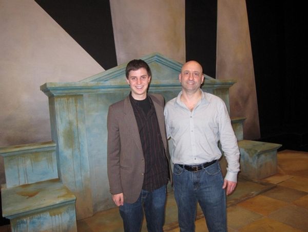 George Watsky (playwright) and Joe Antoun (director) Photo