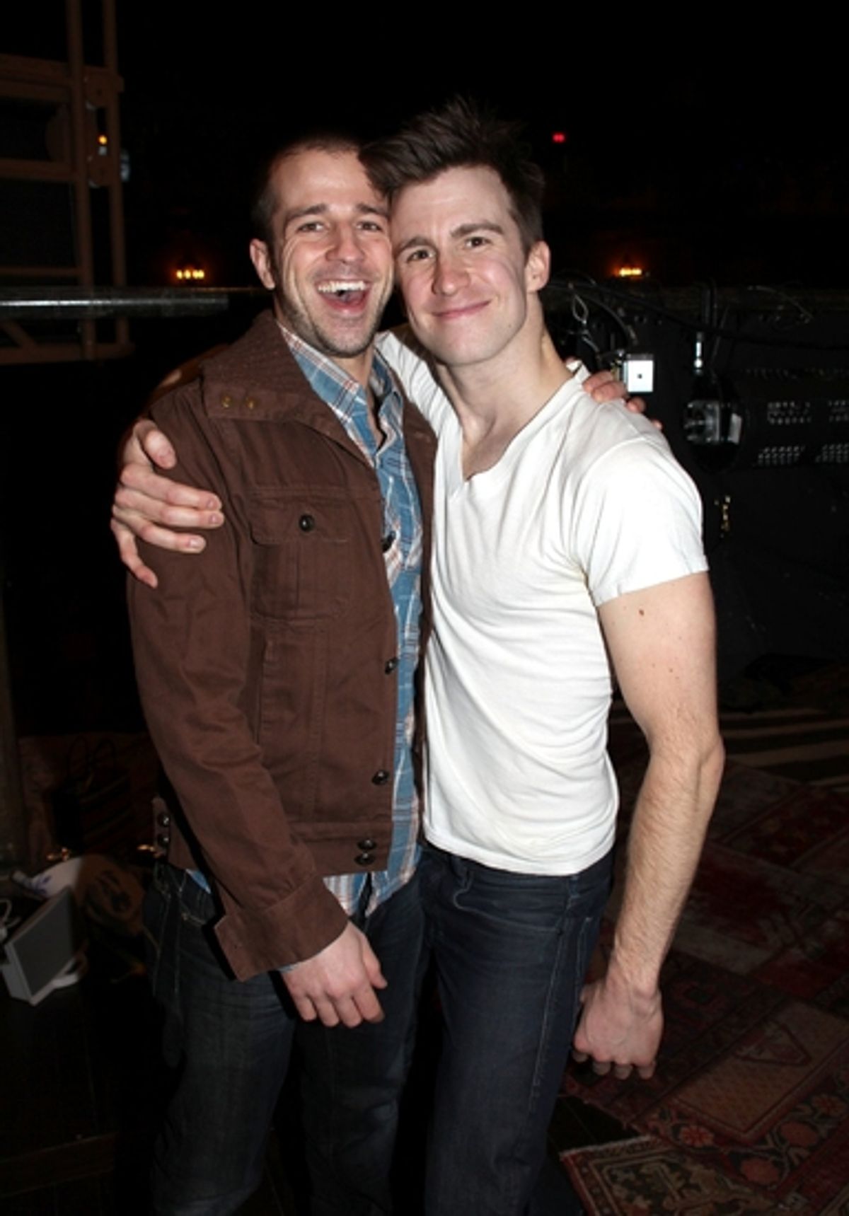 Curtis Holbrook and Gavin Creel at 