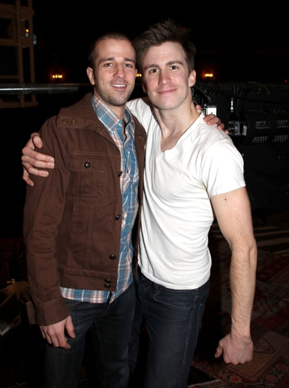 Curtis Holbrook and Gavin Creel at 
