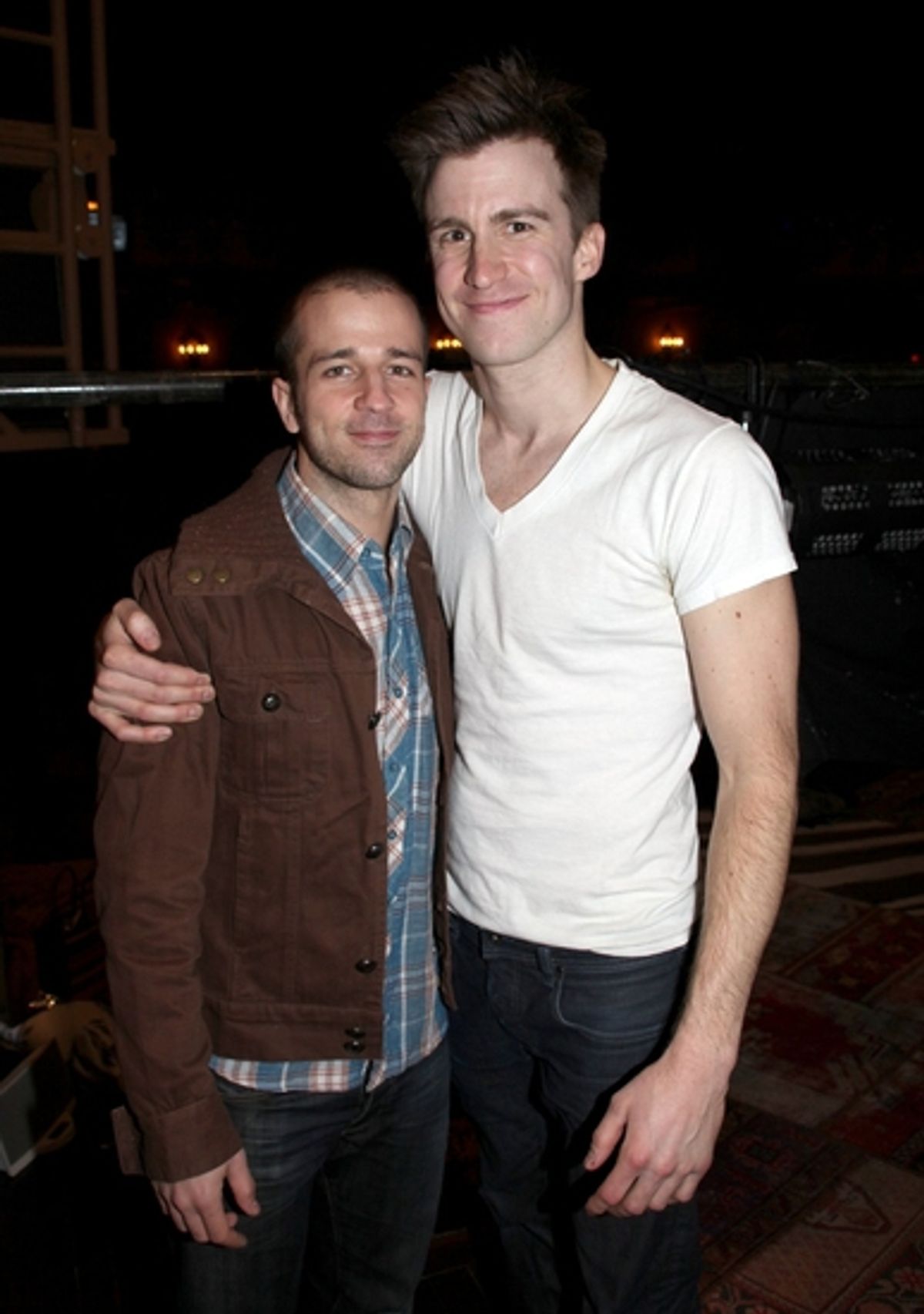 Curtis Holbrook and Gavin Creel at 