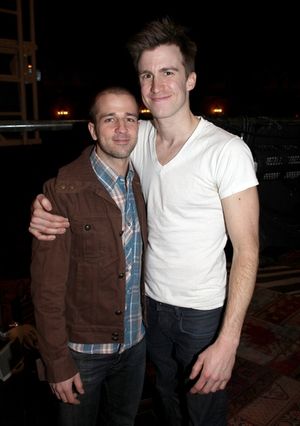Curtis Holbrook and Gavin Creel @ BroadwayWorld Curtis Holbrook and Gavin Creel Photo