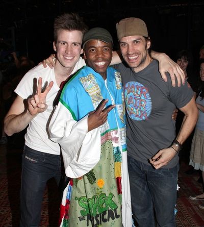 Gavin Creel, Tommar Wilson and Will Swenson Photo