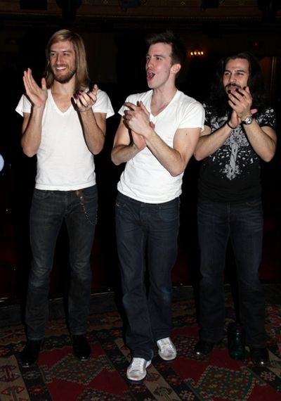 Bryce Ryness, Gavin Creel and Steel Burkhardt Photo