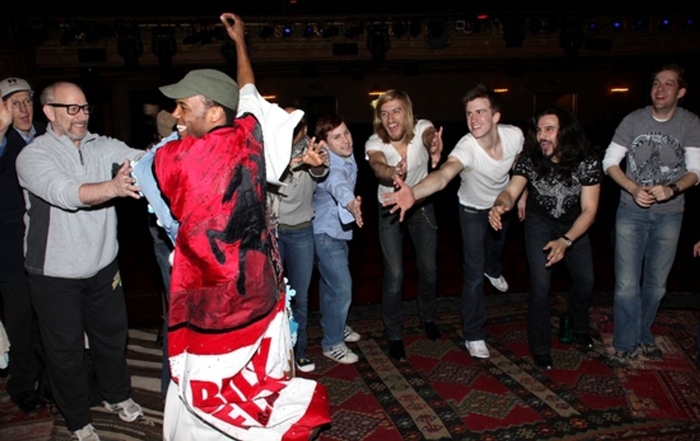 Photo Coverage: 'HAIR' on Broadway's Gypsy Robe Ceremony Celebration!  Image