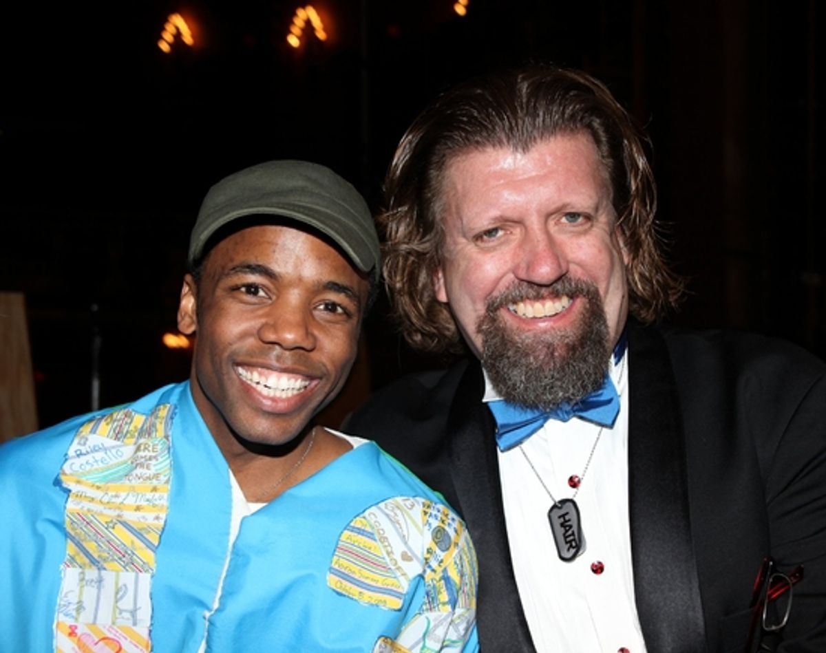 Tommar Wilson and Oskar Eustis at 