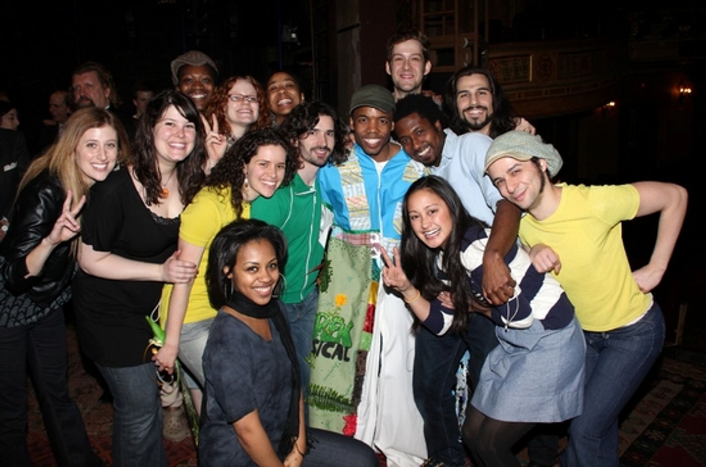 Photo Coverage: 'HAIR' on Broadway's Gypsy Robe Ceremony Celebration!  Image