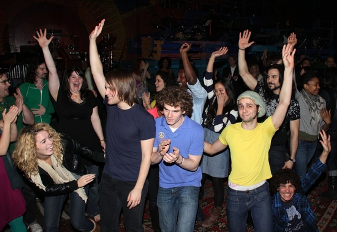 Photo Coverage: 'HAIR' on Broadway's Gypsy Robe Ceremony Celebration!  Image
