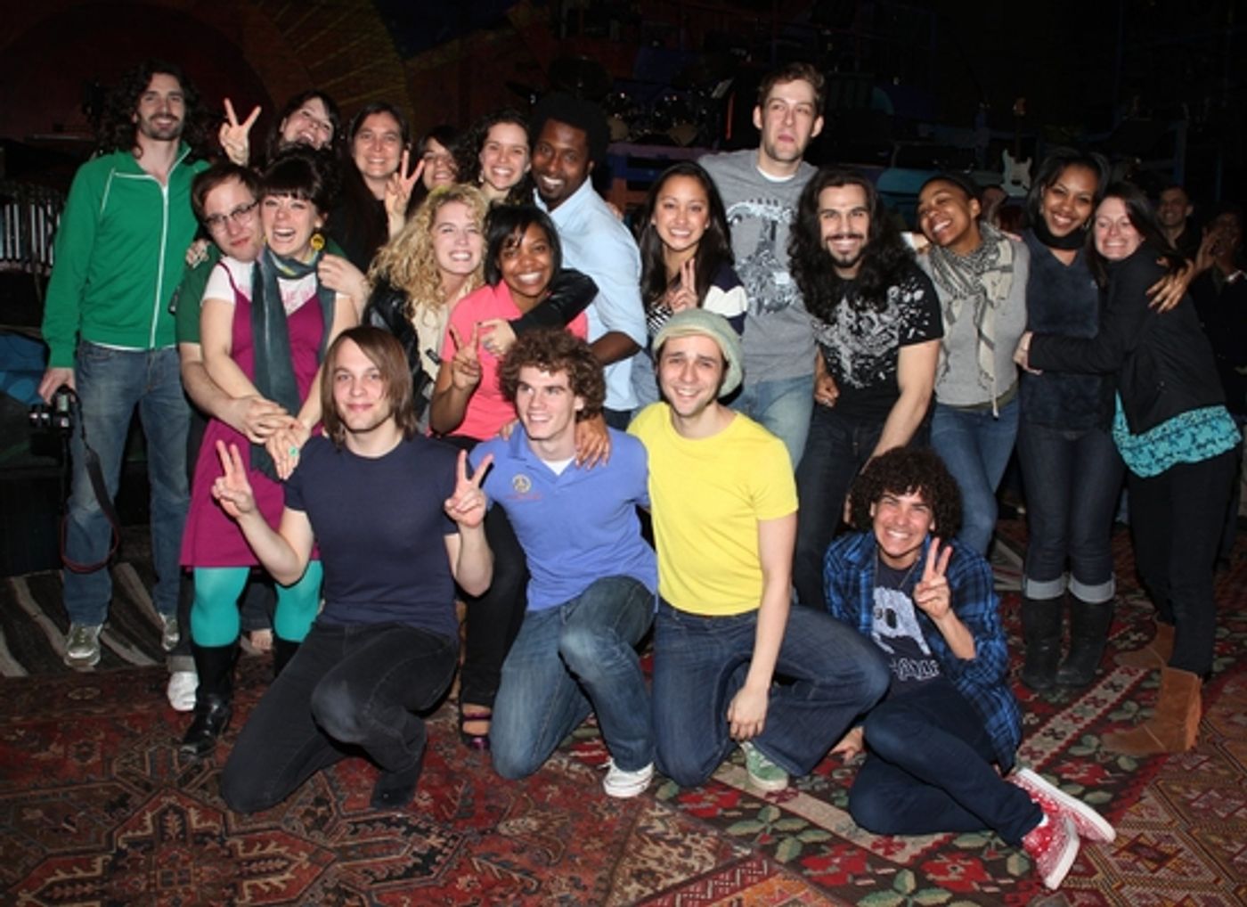 Photo Coverage: 'HAIR' on Broadway's Gypsy Robe Ceremony Celebration!  Image