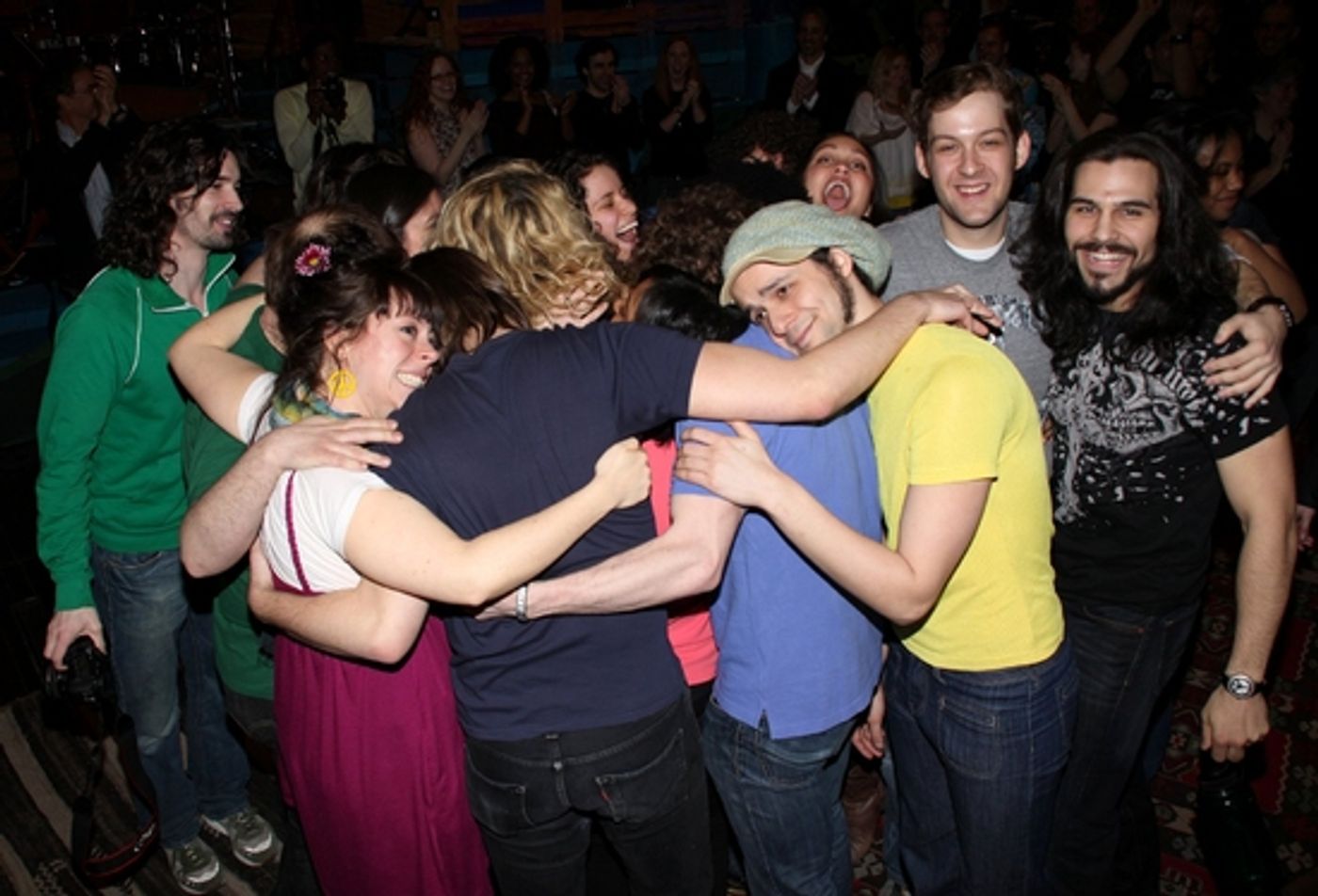 Photo Coverage: 'HAIR' on Broadway's Gypsy Robe Ceremony Celebration!  Image