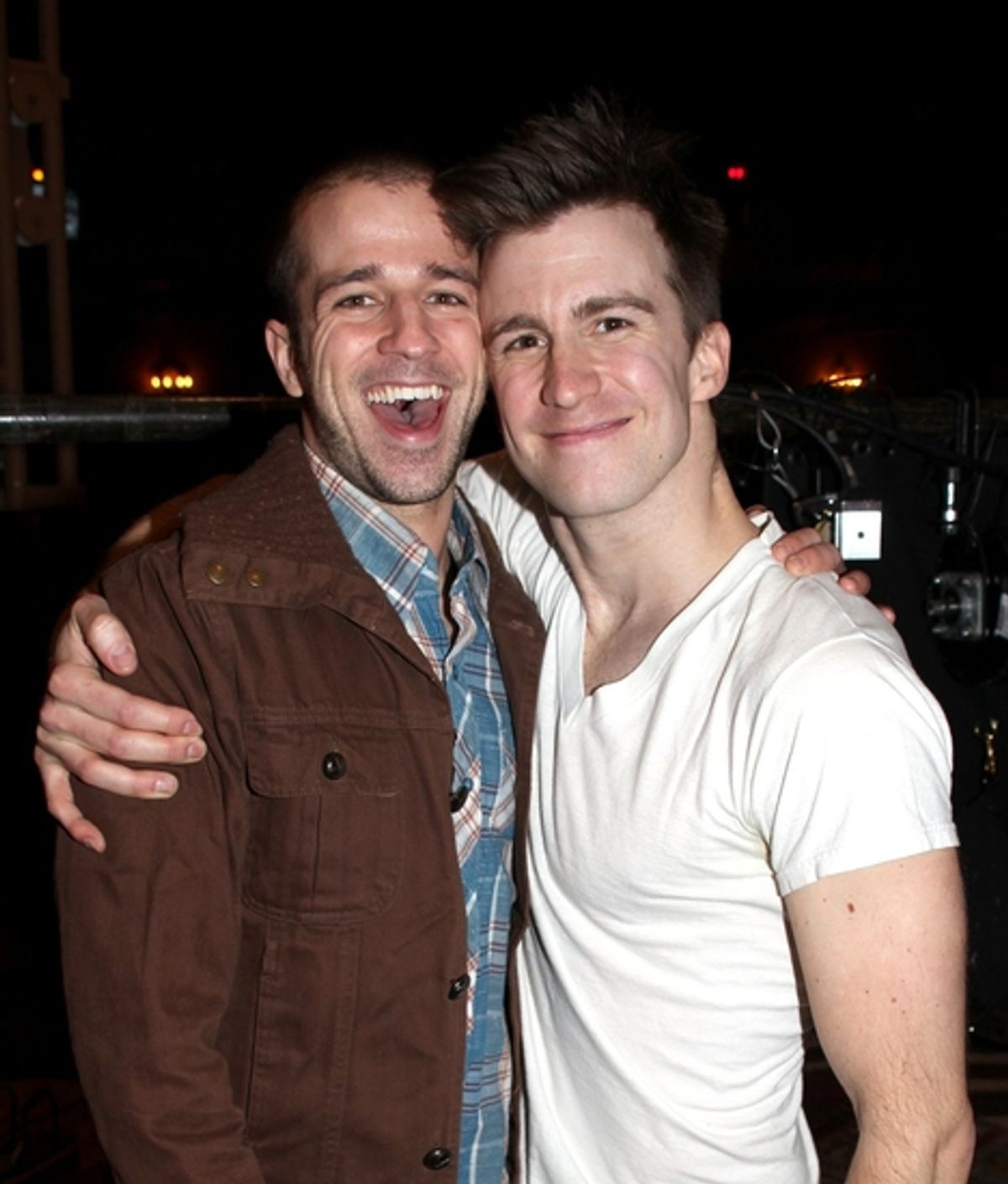 Curtis Holbrook and Gavin Creel at 