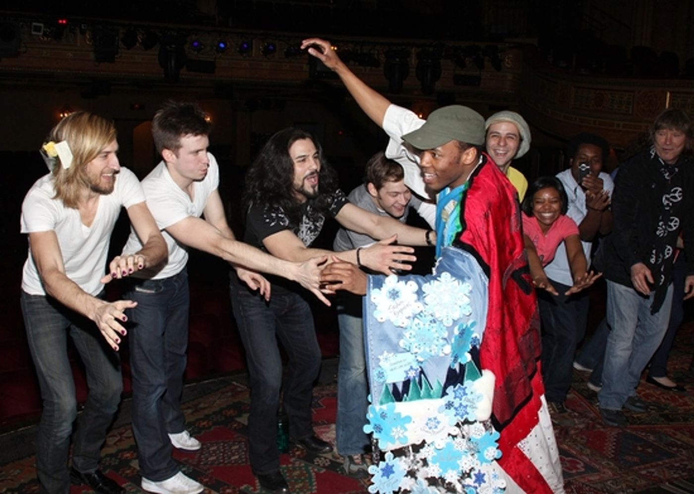 Photo Coverage: 'HAIR' on Broadway's Gypsy Robe Ceremony Celebration!  Image