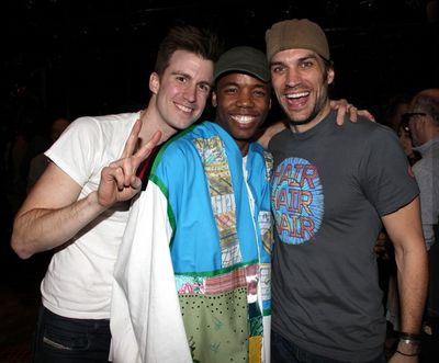Gavin Creel, Tommar Wilson and Will Swenson Photo