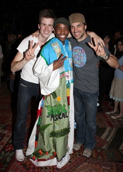 Gavin Creel, Tommar Wilson and Will Swenson Photo