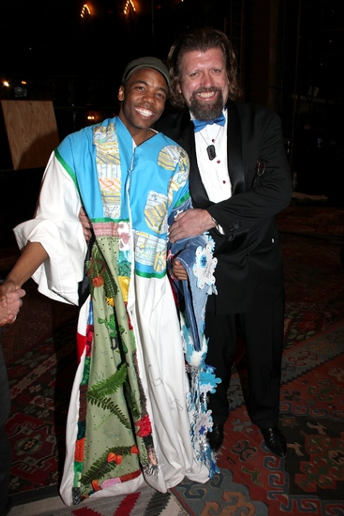 Tommar Wilson and Oskar Eustis at 