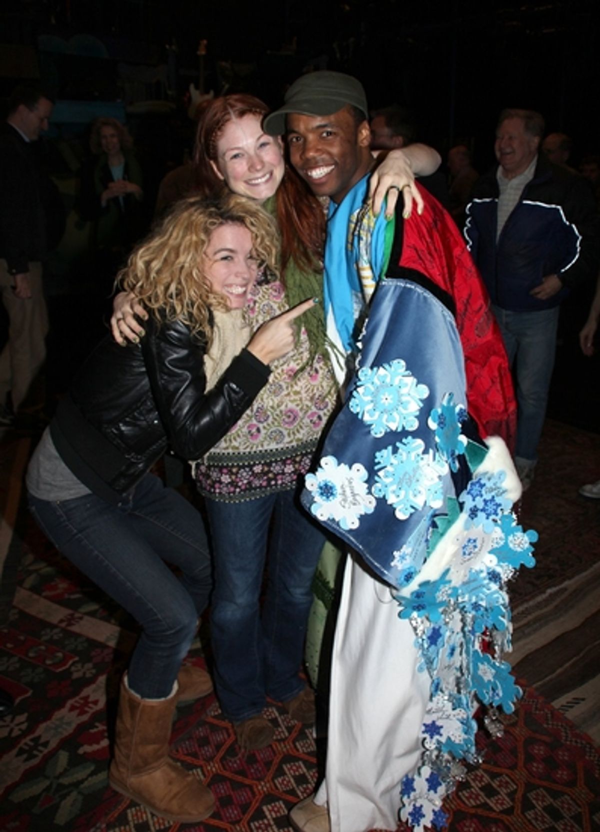 Kacie Sheik, Allison Case and Tommar Wilson at 