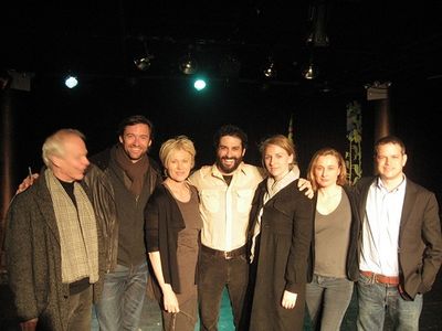 Jim Boerlin, Hugh Jackman, his wife Deborah-Lee Furness, C.S. Drury, Mickey Sumner, K Photo