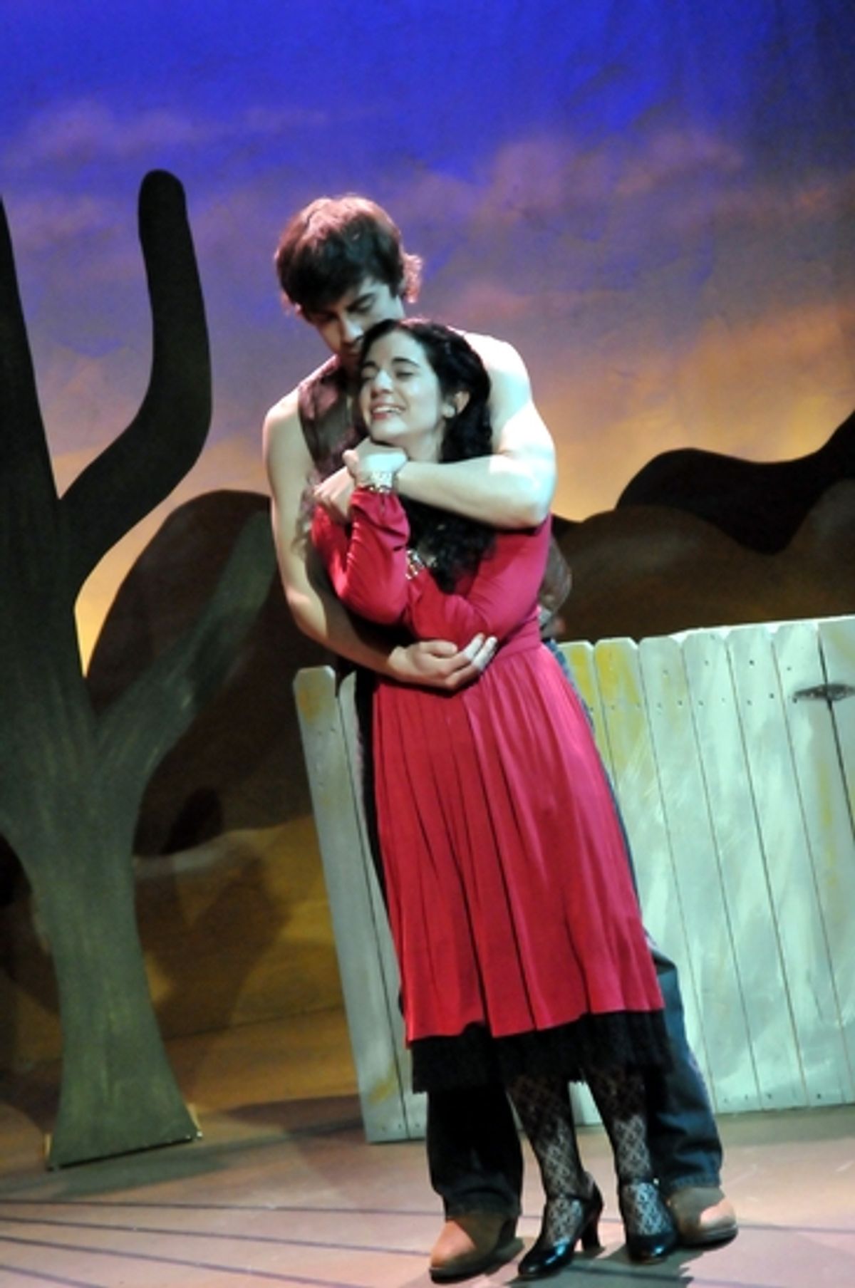 Phebe Taylor and Nate Santana at 