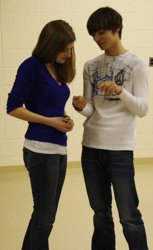 Meg Lowey and Luke Doyle @ BroadwayWorld Meg Lowey and Luke Doyle Photo