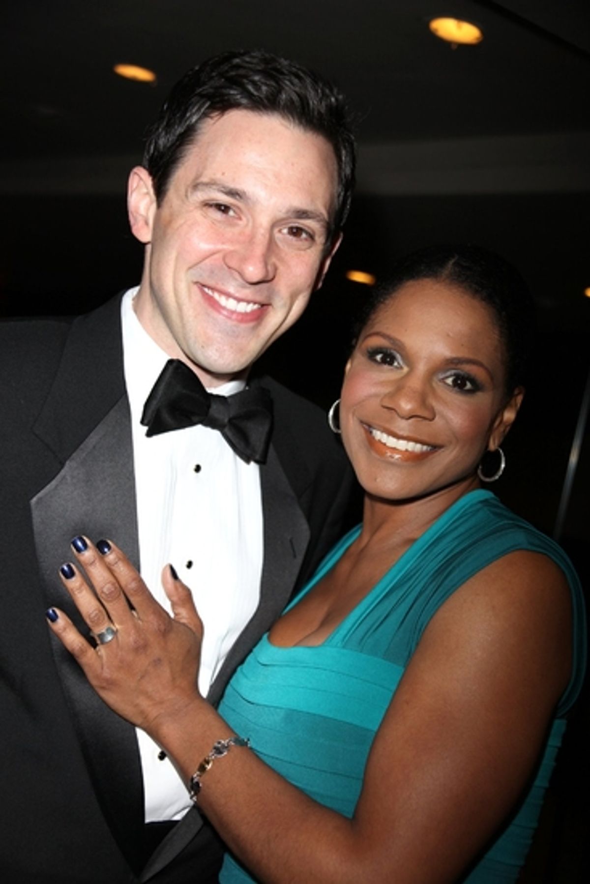 Steve Kazee and Audra McDonald at 