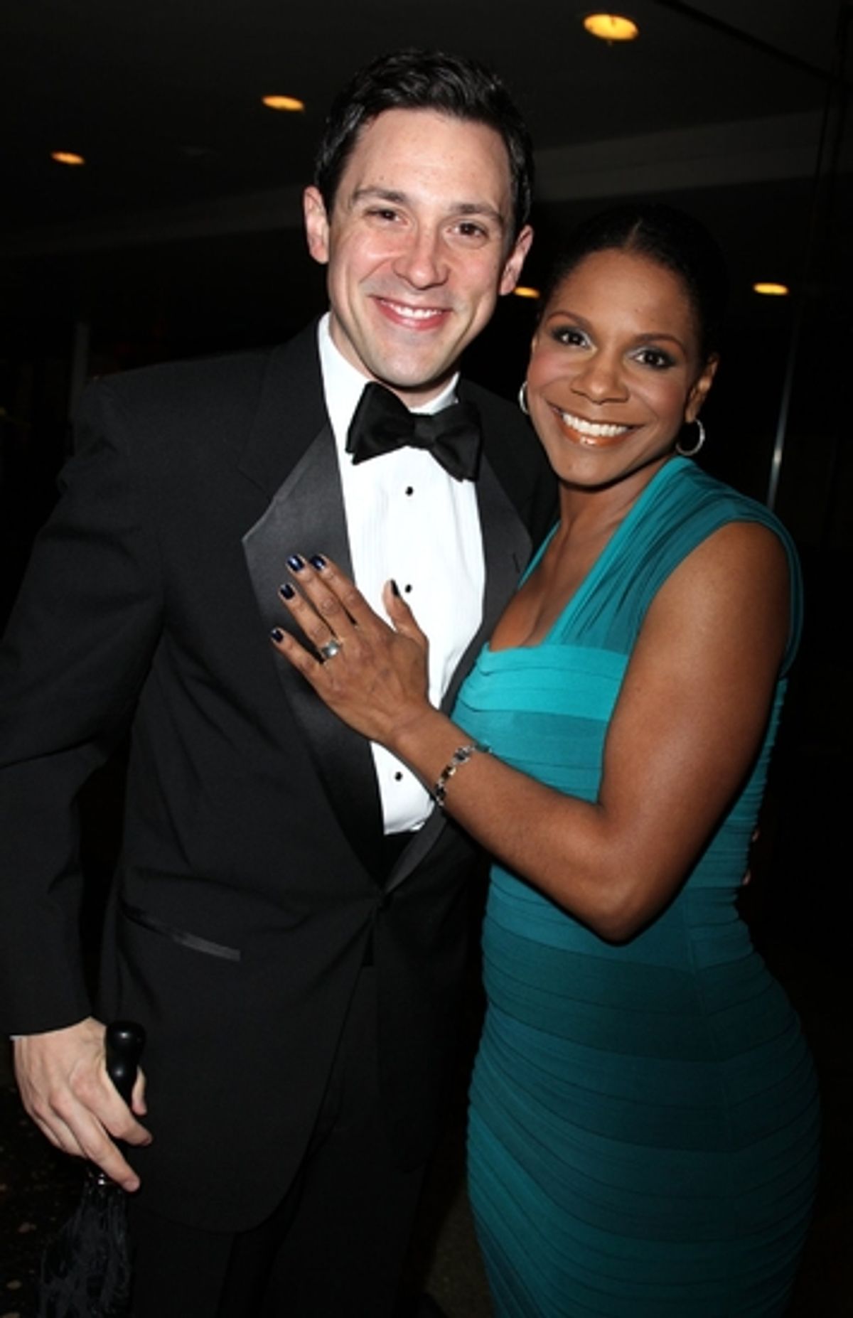 Steve Kazee and Audra McDonald at 