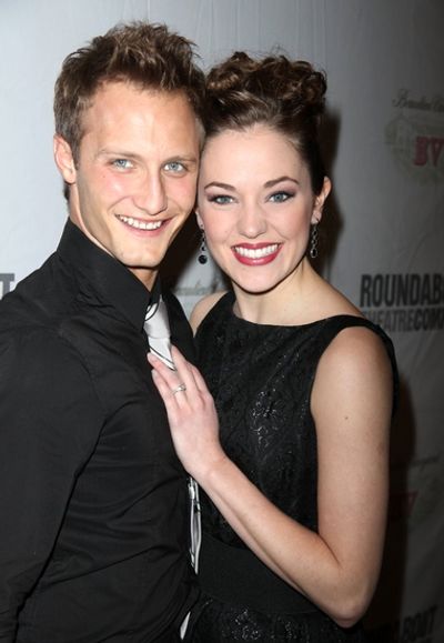 Nathan Johnson and Laura Osnes Photo