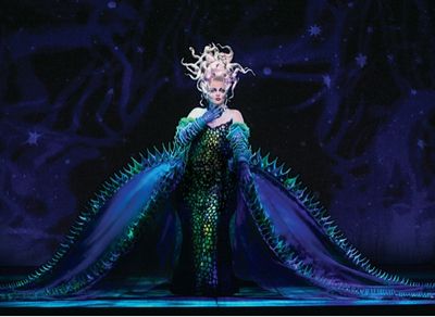 Faith Prince is Ursula in The Little Mermaid Photo