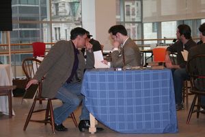 Robert Cuccioli and Jamie LaVerdiere (James Wilson @ BroadwayWorld Robert Cuccioli and Jamie LaVerdiere (James Wilson Photo