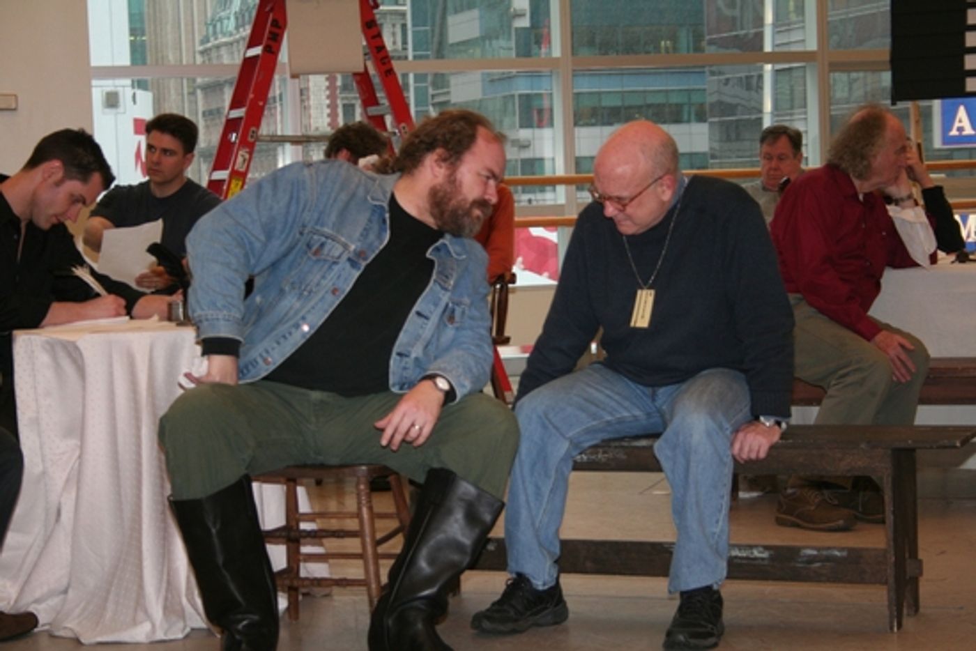 Photo Coverage: Paper Mill's 1776 Cast Meets the Press  Image