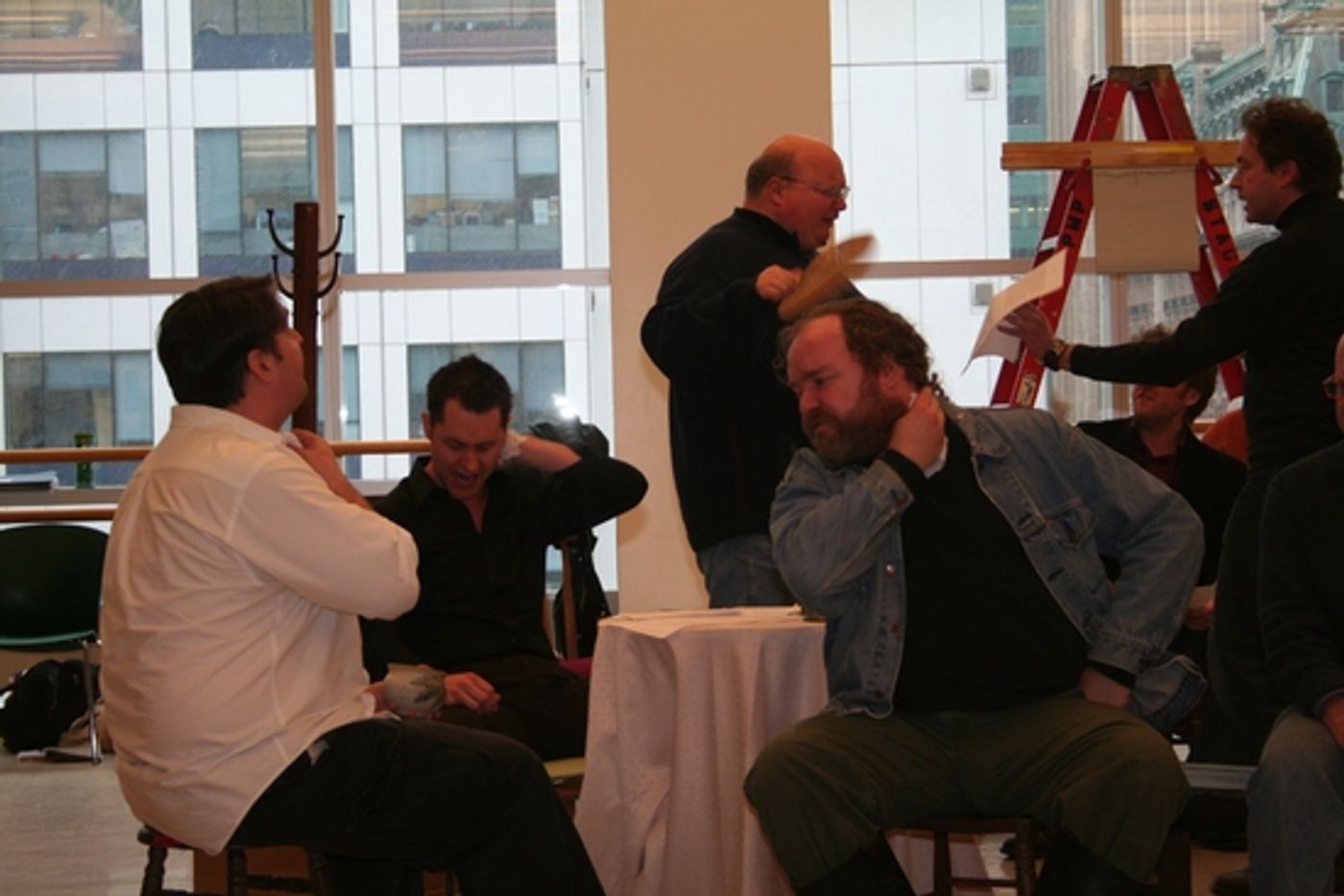 Photo Coverage: Paper Mill's 1776 Cast Meets the Press  Image